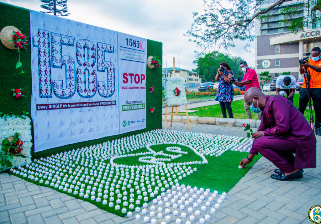 With Candles, Silence and Sorrow, Cities Commit to Action in The Name of 1.35 Million Lives Lost to Road Crashes Each Year