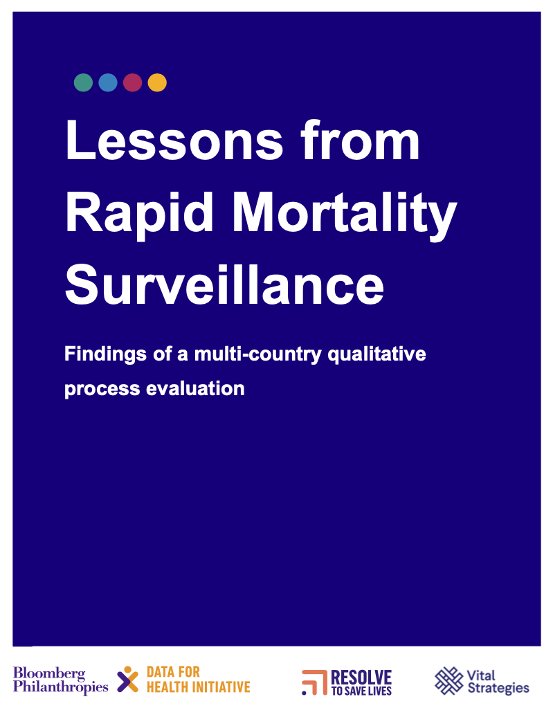 Lessons From Rapid Mortality Surveillance