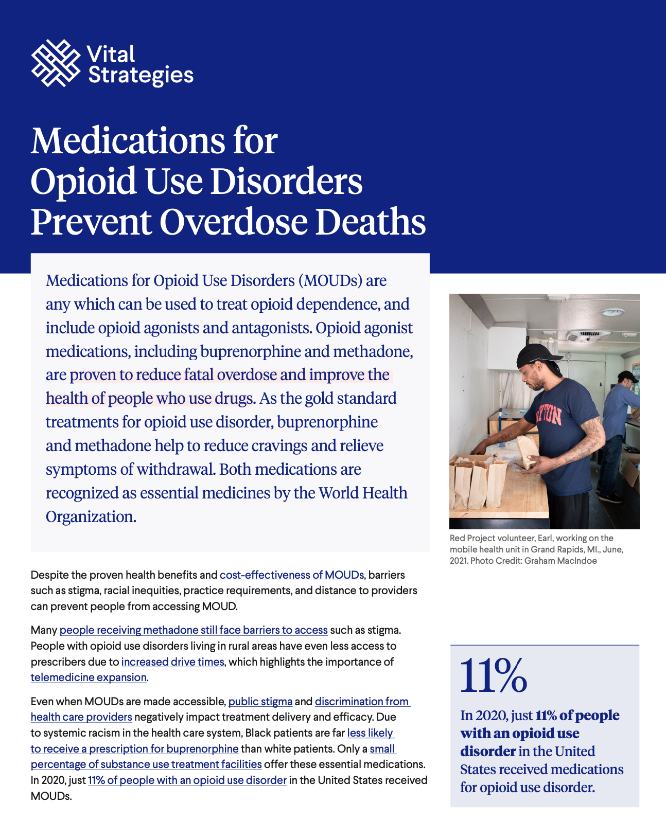 Medications for Opioid Use Disorders Prevent Overdose Deaths