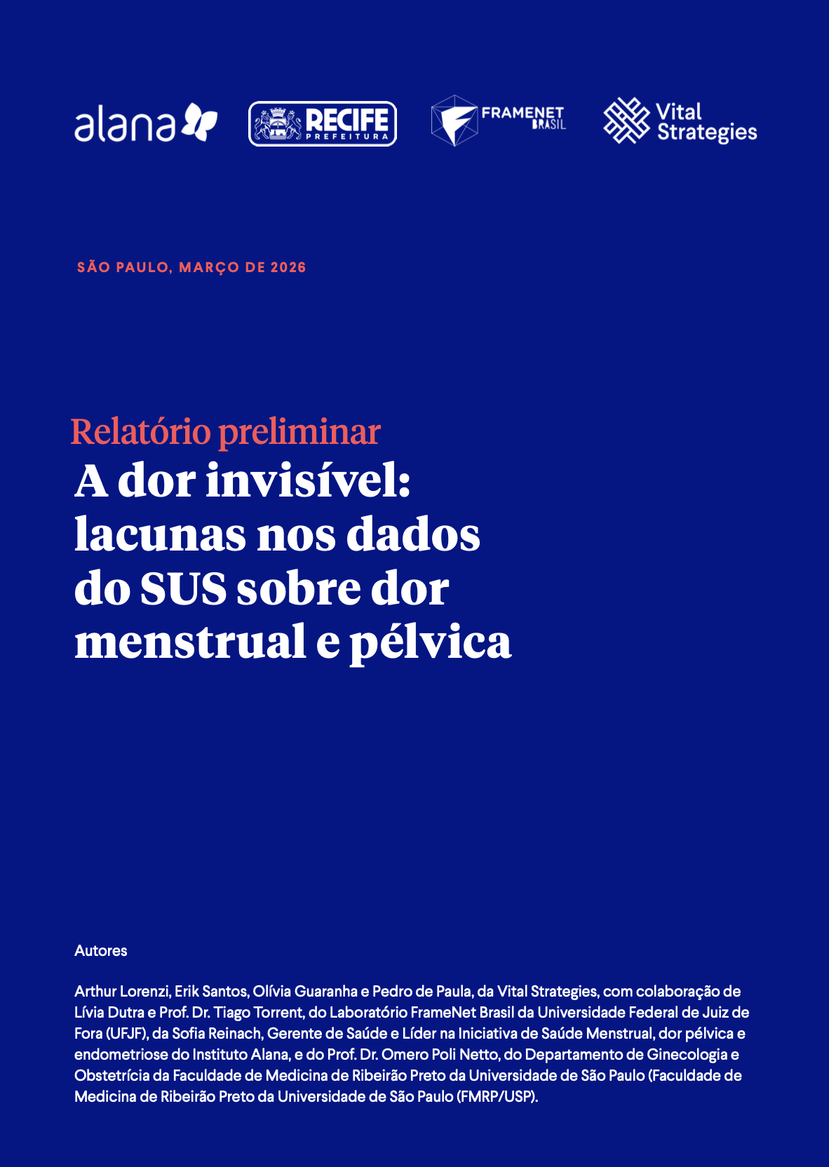 A dor invisível: lacunas nos dados do SUS sobre dor menstrual e pélvica