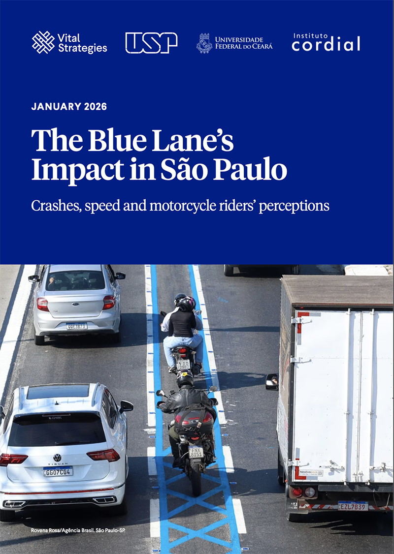 Impact of Blue Lanes on Road Safety: Crashes, Speed and Motorcyclists’ Perceptions in São Paulo
