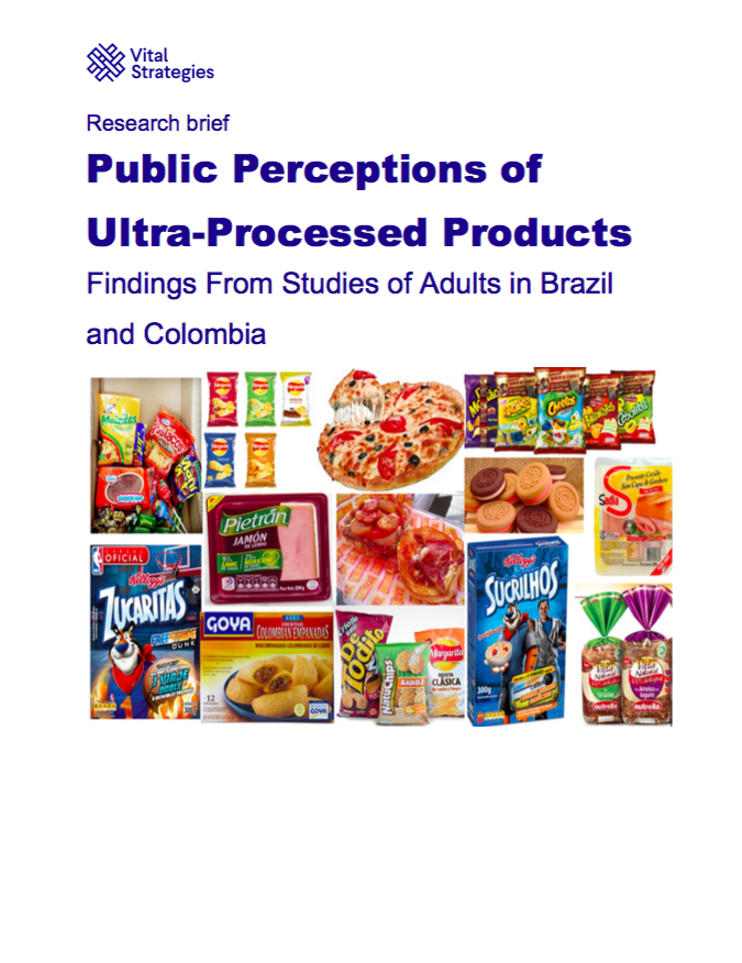 Public Perceptions of Ultra-Processed Products