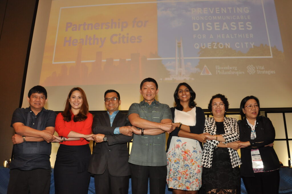 Kyiv, Quezon City and León Announce NCD and Road Safety Initiatives Through the Partnership for Healthy Cities