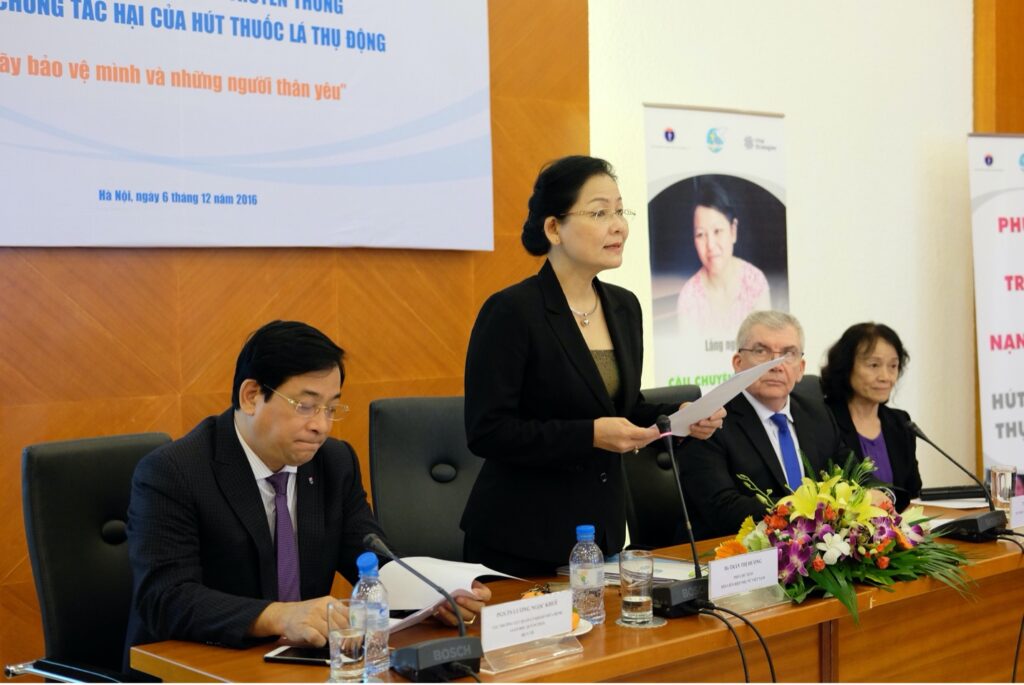 Engaging Women in Vietnam to Champion Smoke-Free Places: Q&A With Madame Tran Thi Huong