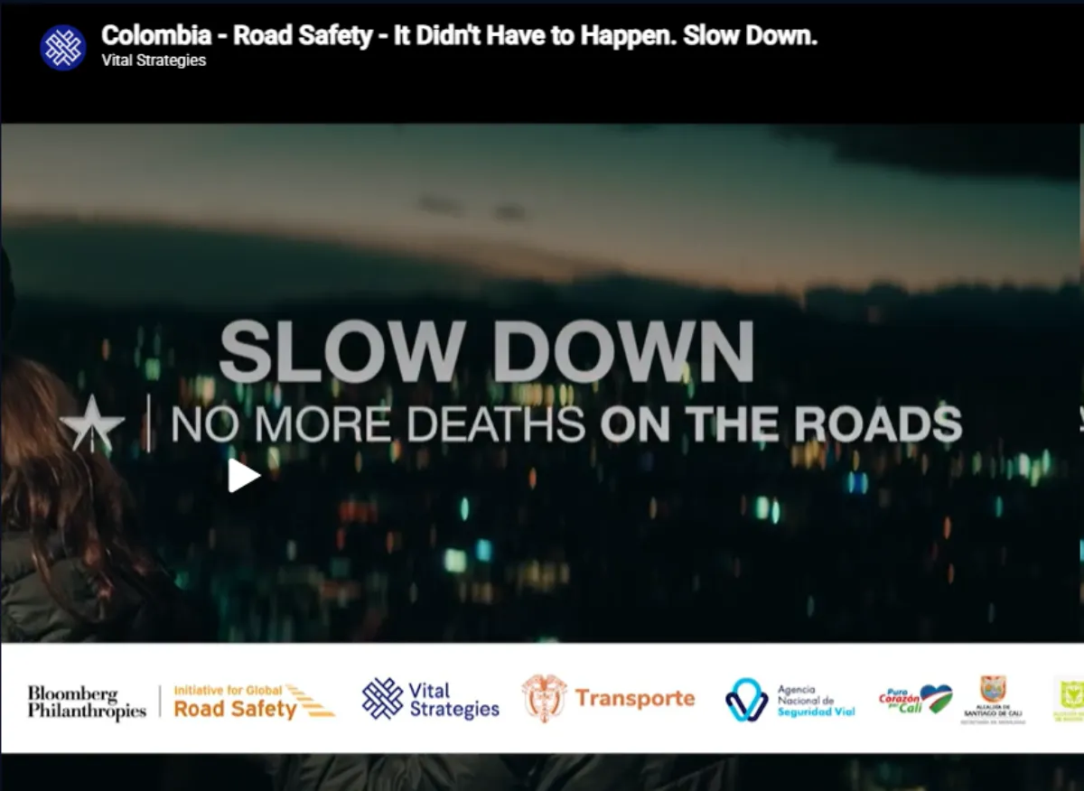 Video thumbnail for Slow Down No More Deaths on the Road campaign video