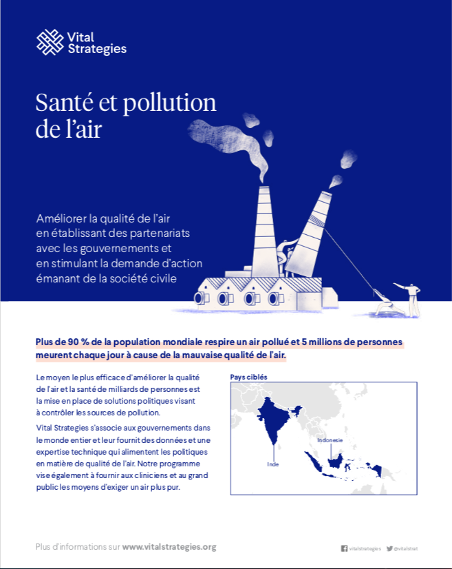 Santé et pollution de l'air - Vital Strategies